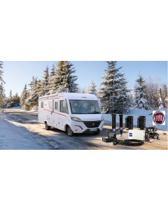 Hydraulisches Nivelliersystem Wohnmobil Fiat Ducato mit al-ko chassis